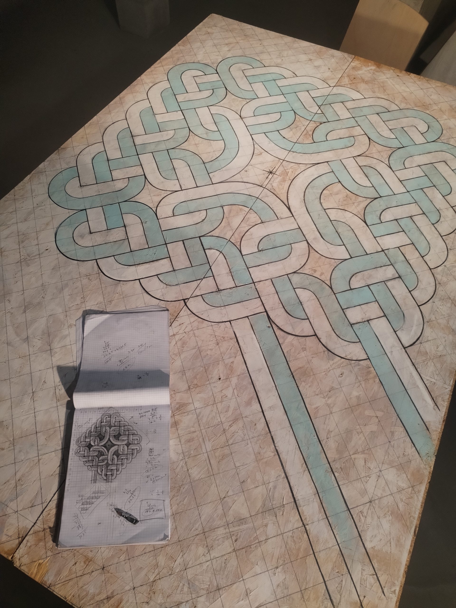 Reeve Schumacher, dessin préparatoire pour Talisman, 2025